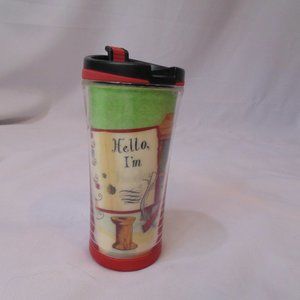 Starbucks Coffee Company 2010 Hello I'm Huxley Christmas Mouse 8oz Tumbler